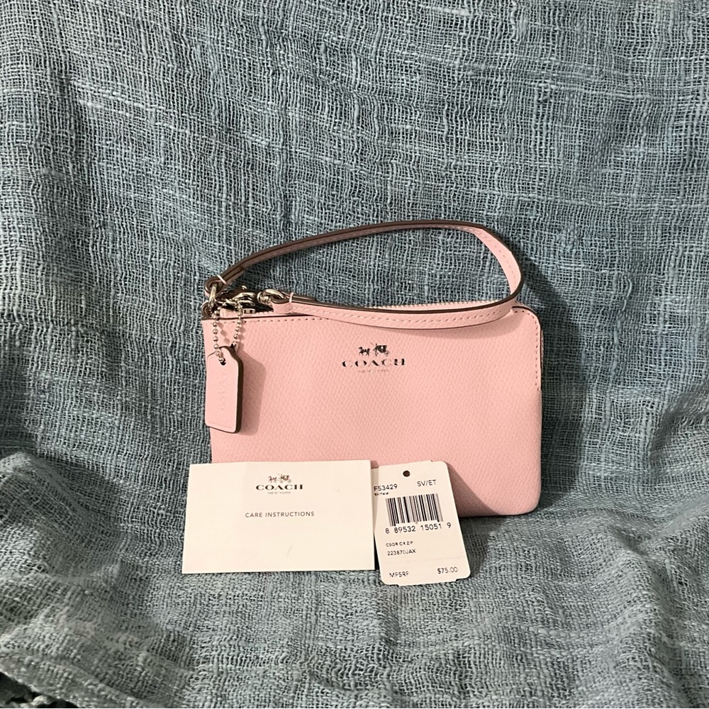 Coach Zip Wristlet